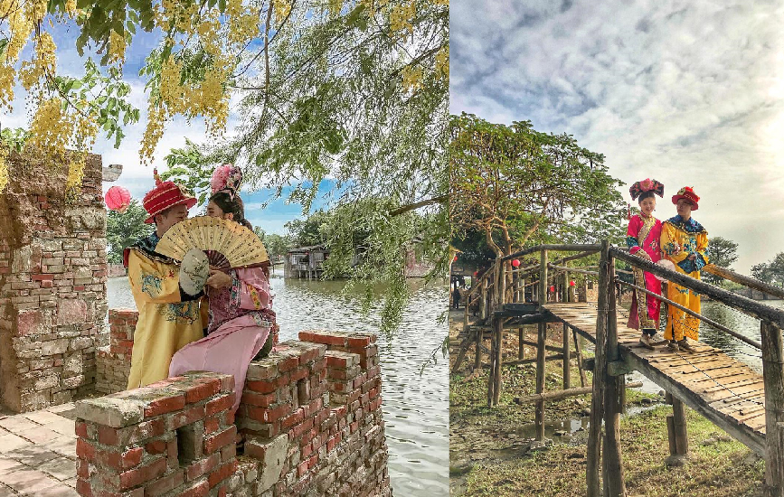 老塘湖藝術村：老塘湖藝術村由抽象畫派藝術家匡進福親手打造，以各種廢棄老建材打造，在這裡可以看到台灣早期農村生活還有閩式建築和蒙古塞外等不同風格的創作品， 是具狂野特色的藝術園區。