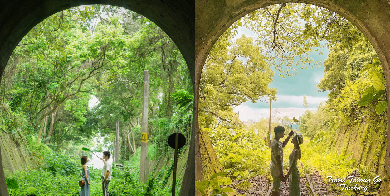 后里圳磚橋八號隧道：台中小秘境八號隧道已經有百年的歷史了，全長有518.6公尺，仿佛像是宮崎駿電影神隱少女中動畫裡的場景， 過了隧道後就像是到了另一個時空，吸引許多遊客前來拍照，成為了IG熱門打卡景點，讓我們一起一秒通往神隱少女！！