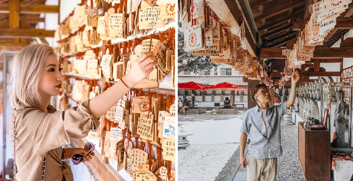 花蓮慶修院:慶修院是位於花蓮縣吉安鄉的寺院古蹟為花蓮縣定三級古蹟,是目前台灣保存最完整的日式寺院,在園區內可以欣賞請自日本四國的八十八尊石佛, 還有以日式傳統建築工法寶形造建設的佛堂,成為日本人來台旅遊拜訪的觀光景點之一。