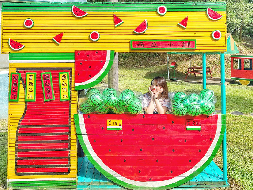 【新竹】以西瓜为主题打造园区超梦幻!