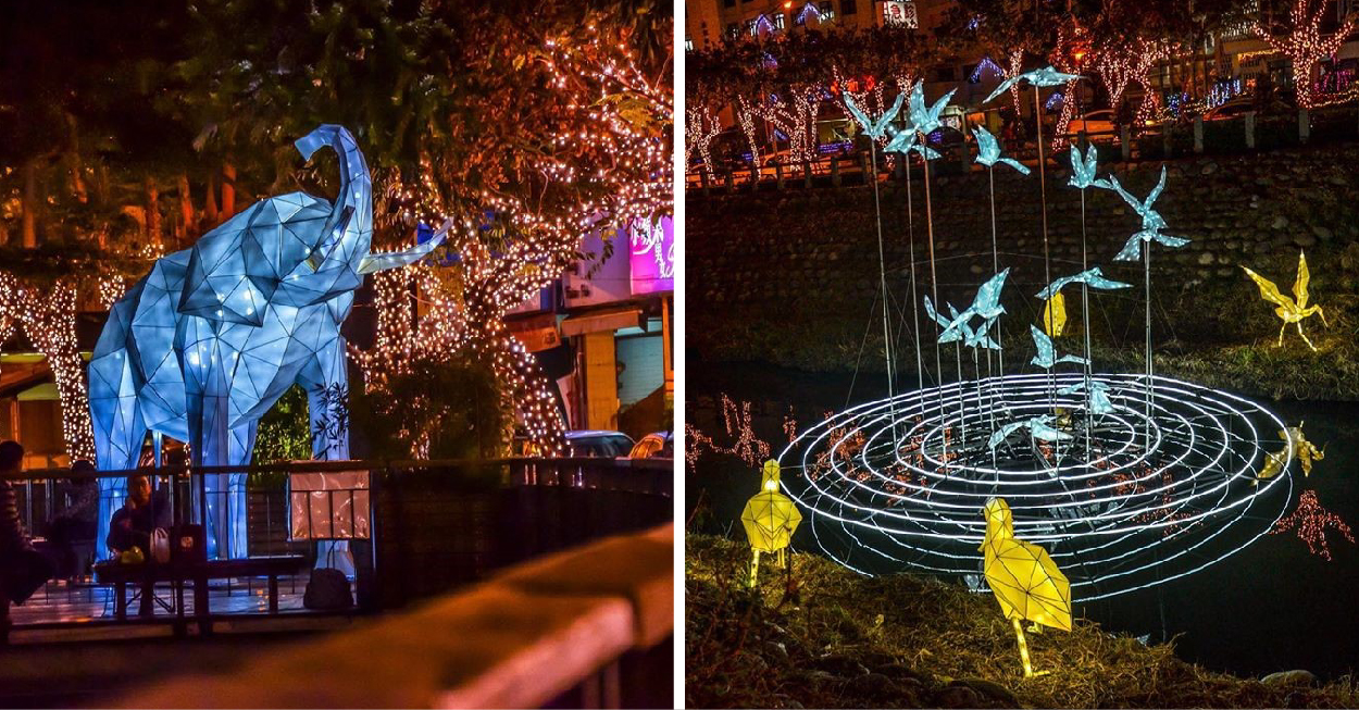 2020屏東綵燈節：屏東最近超熱鬧！屏東綵燈節以森林動物派對為主題，共多達20組巨大燈飾，綵燈節共分為4大主題分為森林區、草原區、極地區、海洋區， 每個動物都以幾何圖形為主，像是有大猩猩、北極熊、水母、還有高達10公尺的長頸鹿，今年綵燈節從千禧公園勝利東路開始， 沿著萬年溪河畔到民生路，沿途共有5大區域十分熱鬧，現在屏東活動還有屏東聖誕節、四重溪溫泉季、屏東熱帶農業博覽會(01/18開始)。