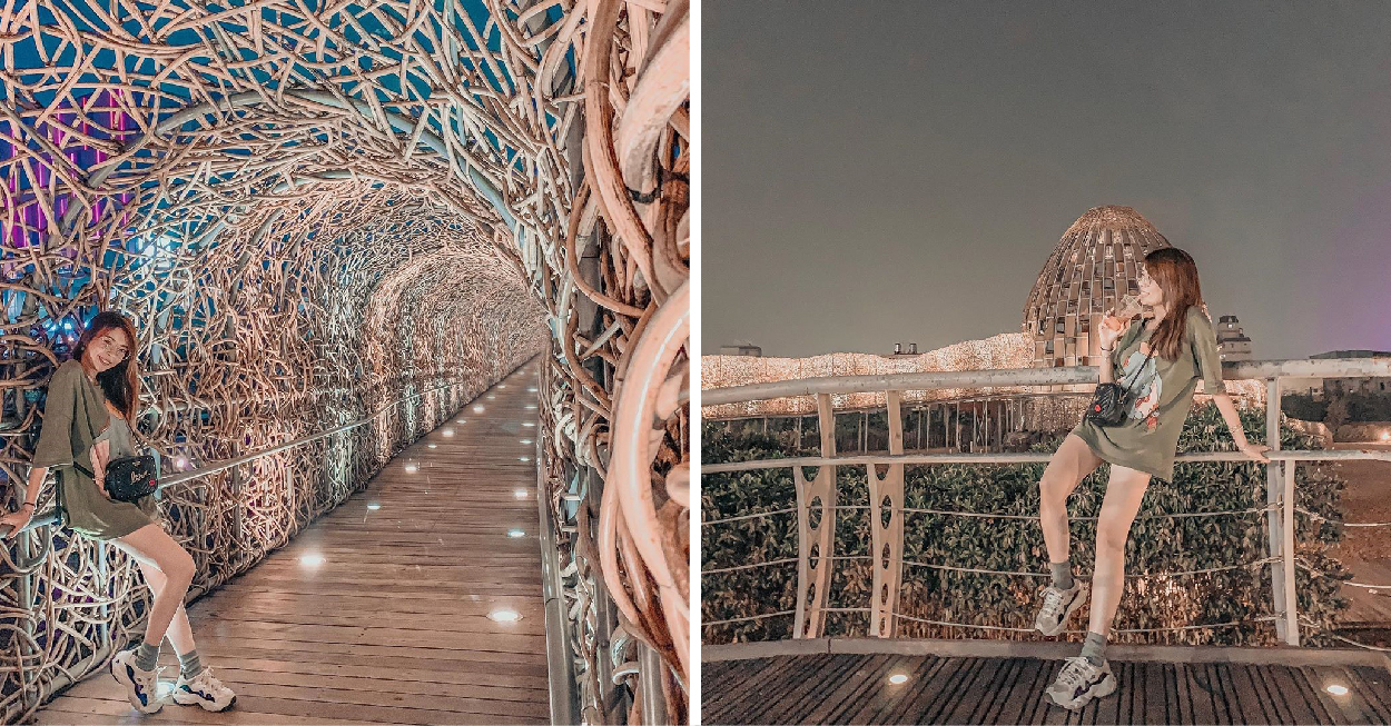 嘉義森林之歌:森林之歌位於嘉義市東區,為嘉義著名的地標,藝術家王志文運用了林務局提供的木材、鐵軌等素材, 已高聳神木及阿里山火車鐵軌為主題,打造高14公尺、長55公尺左右的大型裝置藝術品,重現嘉義木材之都榮景。