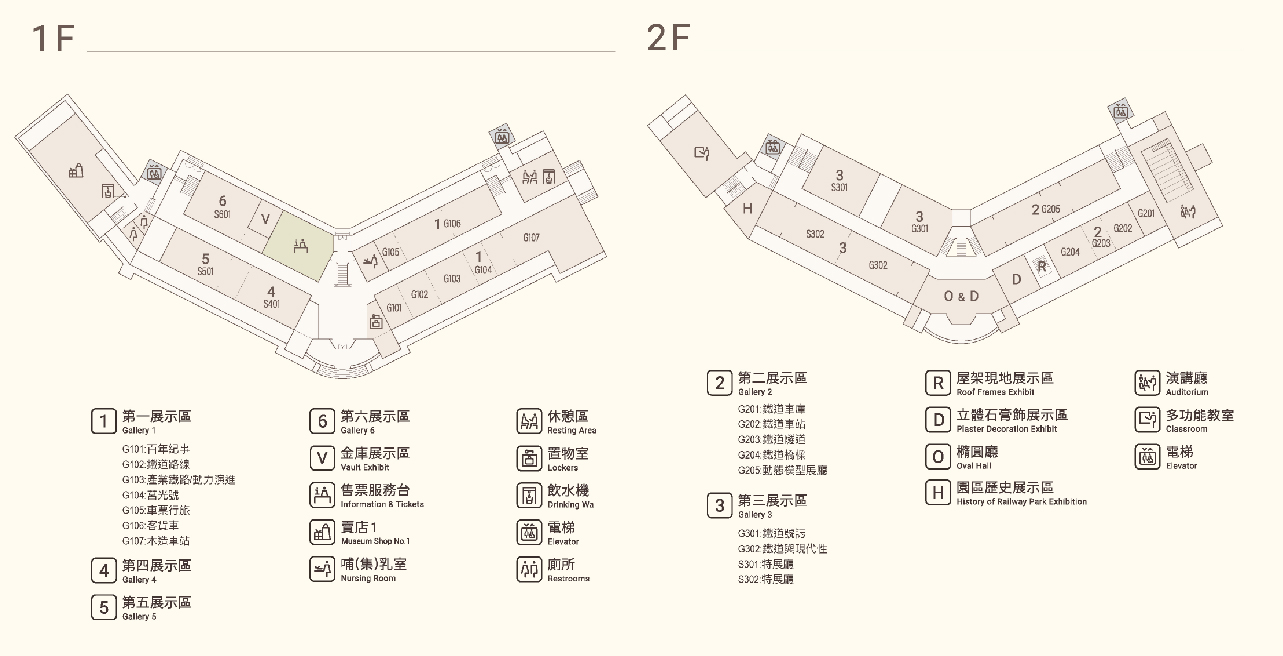 台北國立台灣博物館鐵道部園區：國立台灣博物館鐵道部於07/07起正式對外開放參觀！鐵道部園區內以國定古蹟台灣總督府交通局鐵道部建築群為主體， 為台博系統四大館舍之一，在園區內設有常設展及特展可以參觀，透過多種有趣的方式讓民眾可以了解台灣鐵道的歷史也是鐵道迷必遊玩的景點！