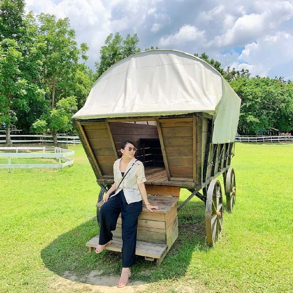 嘉義綠盈牧場:綠盈牧場位於嘉義中埔鄉為嘉義知名觀光牧場,這裡非常適合親子旅遊好去處,牧場以綠水盈然做為園區環境的目標, 並且堅持高品質的鮮奶來自健康的奶牛與衛生的環境的原則,在園區裡可以看到許多可愛的乳牛,園區有多種DIY體驗, 像是餵小牛喝奶、擠ㄋㄟㄋㄟ體驗、還有全台唯一賽鵝場等你來體驗,園區還有超大牽牛花溜滑梯、美味餐點可以品嚐。